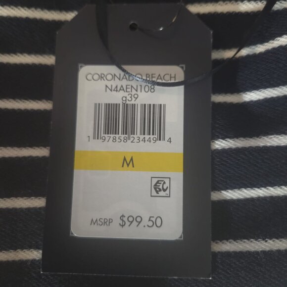 Nautica Sail Striped Knit Blazer medium - Picture 7 of 10